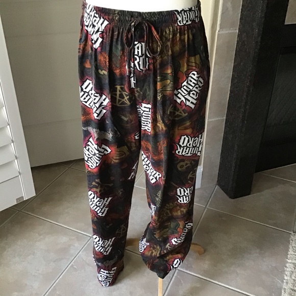 Guiter Hero Mens Xl Lounge Pants 